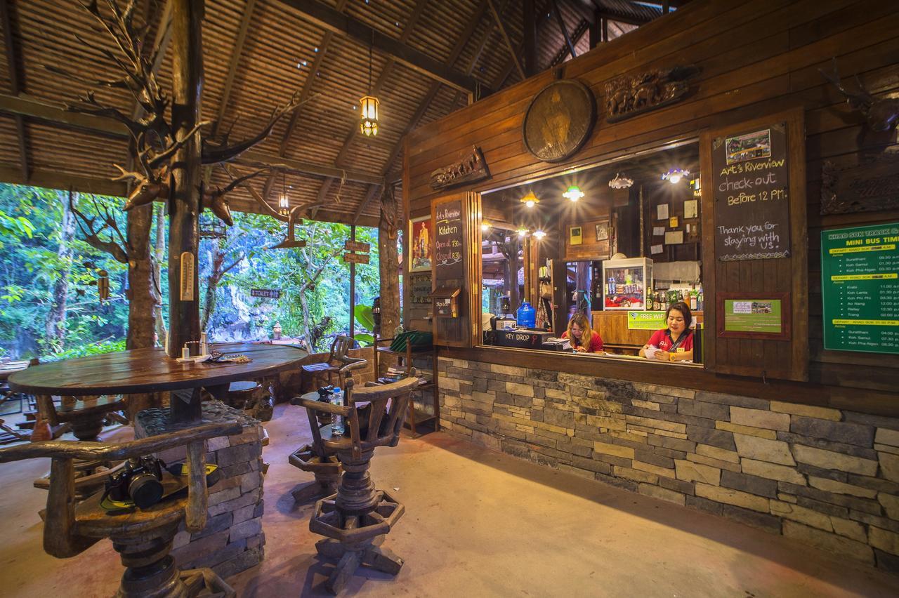Art'S Riverview Lodge Khao Sok National Park Ngoại thất bức ảnh